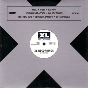 XL Recordings: 2004 Sampler compilation: Artwork