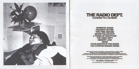 The Radio Dept. - Clinging To A Scheme (CD Album - high resolution) - scans, artwork, images, photo's The Radio Dept. - Clinging To A Scheme (CD Album - high resolution) - scans, artwork, images, photo's