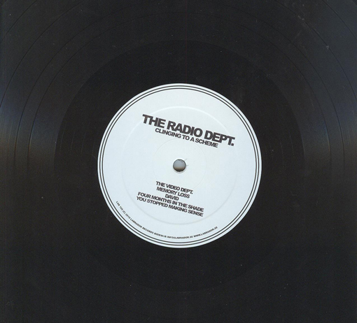 The Radio Dept. - Clinging To A Scheme (12 inch Vinyl LP Album - high resolution) - scans, artwork, images, photo's The Radio Dept. - Clinging To A Scheme (12 inch Vinyl LP Album - high resolution) - scans, artwork, images, photo's