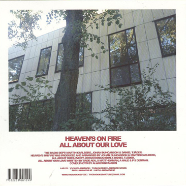 The Radio Dept. - Heaven's On Fire (CD Single) - scans, artwork, images, photo's